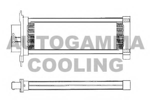AUTOGAMMA 103248 Теплообмінник, опалення салону