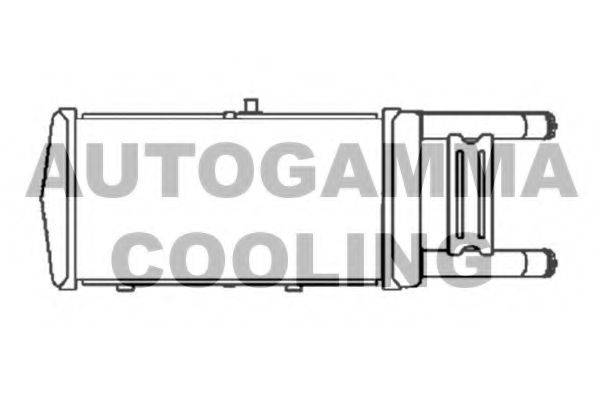 AUTOGAMMA 103874 Радіатор, охолодження двигуна