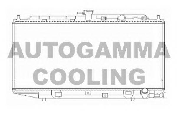 AUTOGAMMA 103925 Радіатор, охолодження двигуна