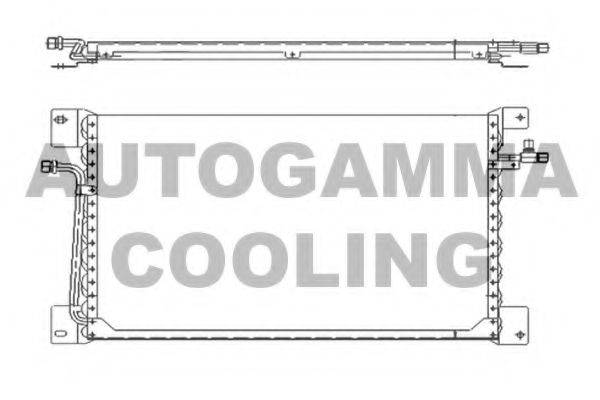 AUTOGAMMA 104019 Конденсатор, кондиціонер