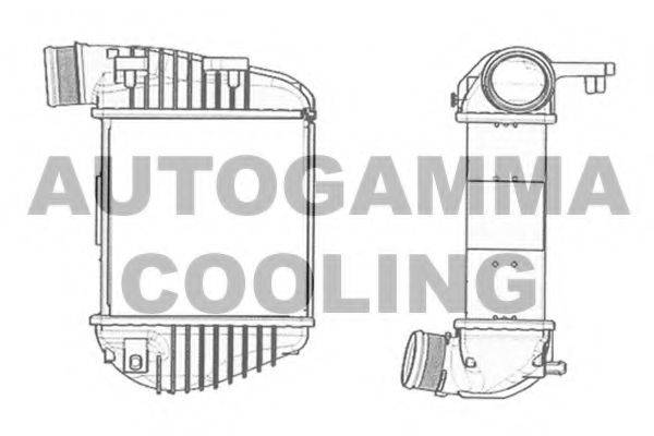 AUTOGAMMA 104405 Інтеркулер