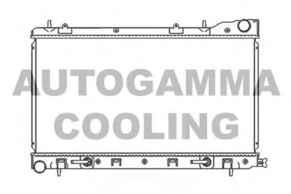 AUTOGAMMA 104705 Радіатор, охолодження двигуна