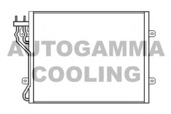 AUTOGAMMA 104905 Конденсатор, кондиціонер