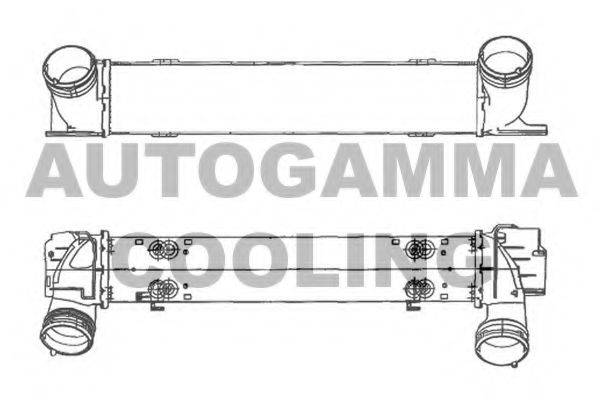 AUTOGAMMA 104938 Інтеркулер