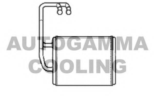 AUTOGAMMA 105063 Теплообмінник, опалення салону