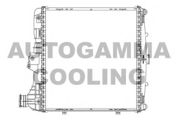 AUTOGAMMA 105102 Радіатор, охолодження двигуна