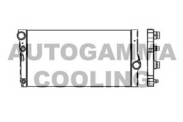 AUTOGAMMA 105309 Радіатор, охолодження двигуна