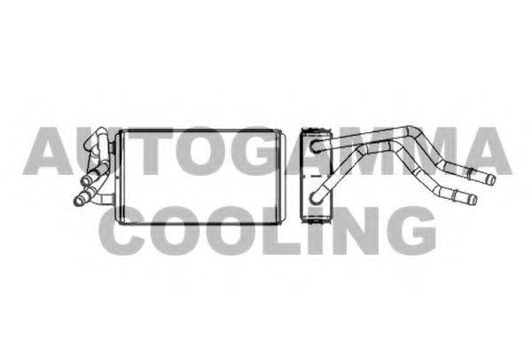 AUTOGAMMA 105327 Теплообмінник, опалення салону
