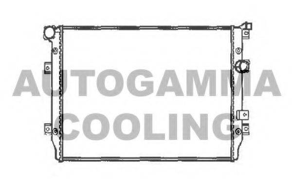 AUTOGAMMA 105418 Радіатор, охолодження двигуна