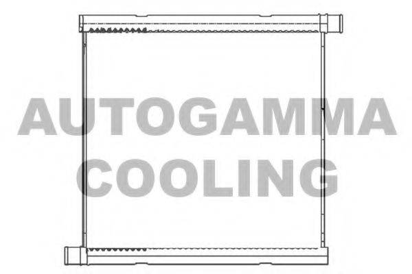 AUTOGAMMA 105450 Радіатор, охолодження двигуна
