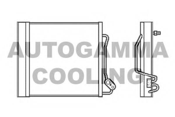 AUTOGAMMA 105509 Конденсатор, кондиціонер
