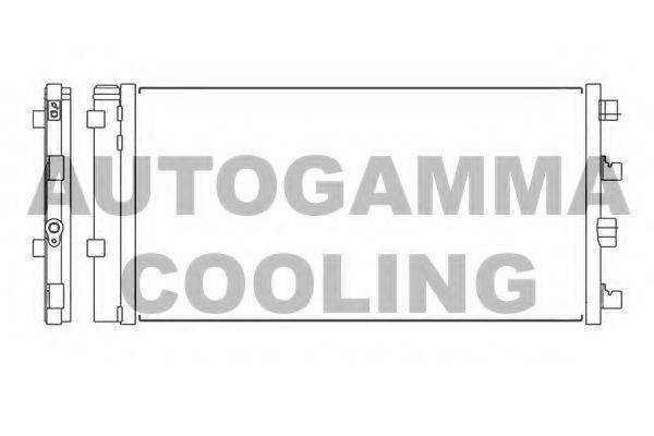 AUTOGAMMA 105538 Конденсатор, кондиціонер