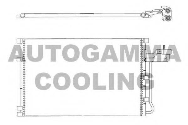 AUTOGAMMA 105650 Конденсатор, кондиціонер