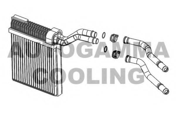 AUTOGAMMA 105707 Теплообмінник, опалення салону