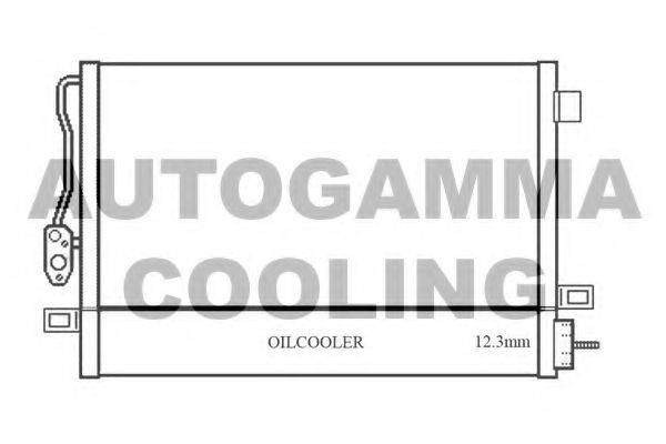 AUTOGAMMA 105897 Конденсатор, кондиціонер