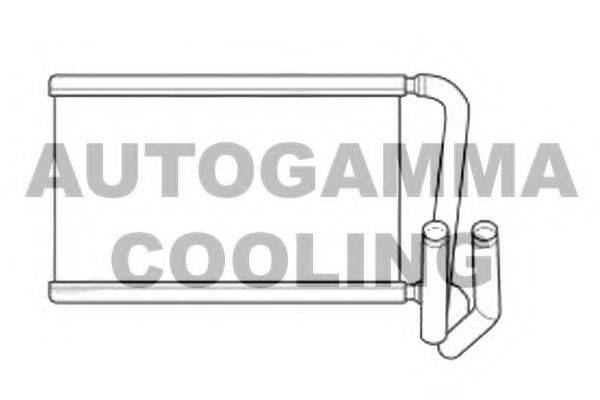 AUTOGAMMA 105924 Теплообмінник, опалення салону