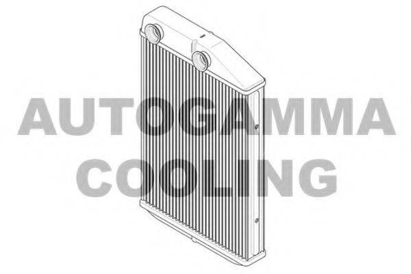 AUTOGAMMA 107089 Теплообмінник, опалення салону