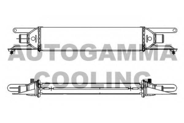 AUTOGAMMA 107309 Інтеркулер