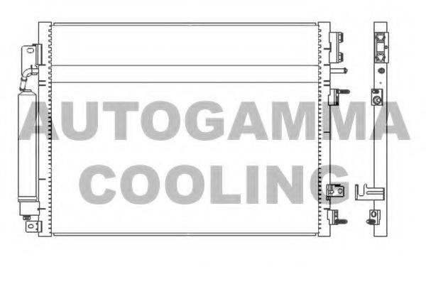 AUTOGAMMA 107357 Конденсатор, кондиціонер