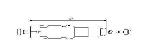 BREMI 132291 Вилка, свічка запалювання