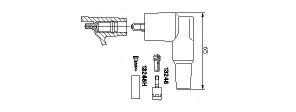 BREMI 13248 Виделка, котушка запалювання