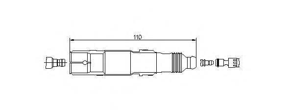 BREMI 13272A5 Вилка, свічка запалювання