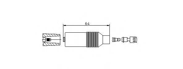 BREMI 13295A1 Вилка, розподільник запалювання