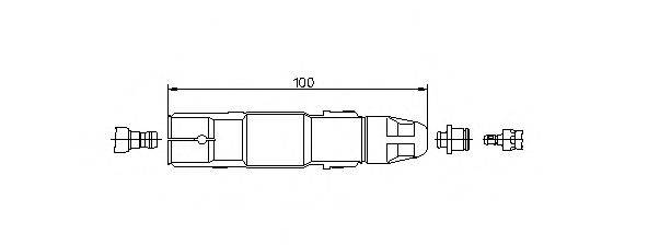 BREMI 13297A5 Вилка, свічка запалювання