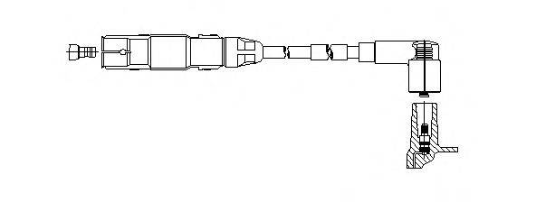 BREMI 19254 Провід запалювання