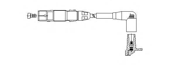 BREMI 210E47 Провід запалювання