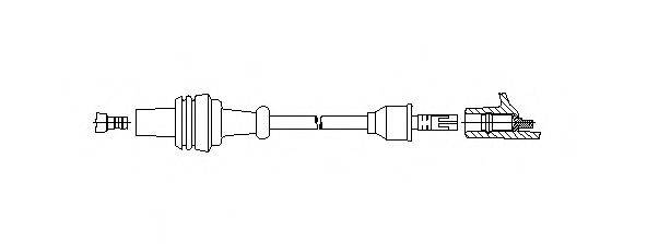 BREMI 32030 Провід запалювання