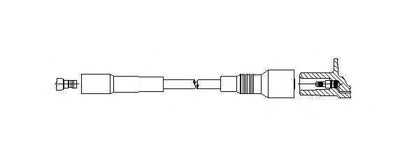 BREMI 353100 Провід запалювання