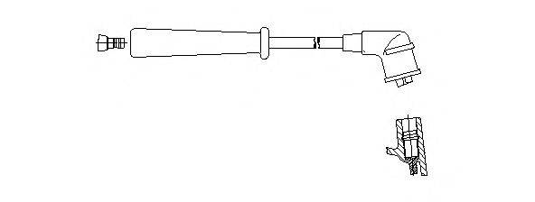 BREMI 3A2356 Провід запалювання