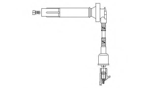 BREMI 3A60F64 Провід запалювання