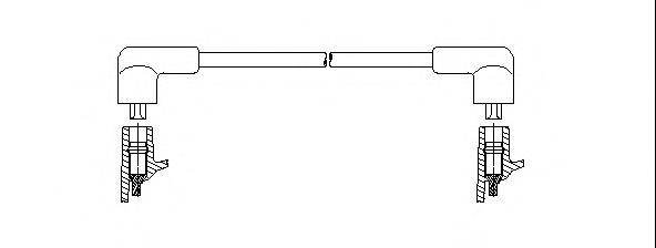 BREMI 62750 Провід запалювання