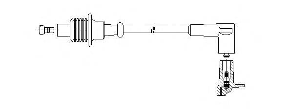 BREMI 63135 Провід запалювання