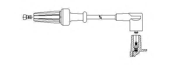 BREMI 66336 Провід запалювання