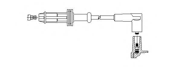 BREMI 66635 Провід запалювання