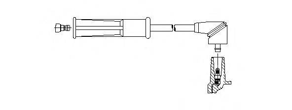 BREMI 6A2927 Провід запалювання