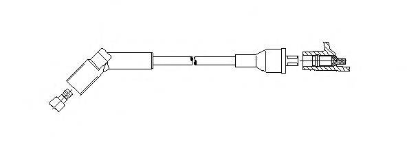 BREMI 6A3785 Провід запалювання