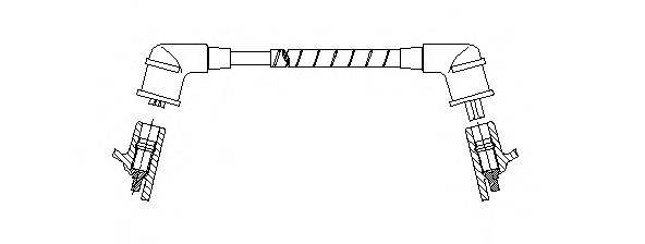 BREMI 6A47E29 Провід запалювання