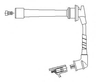 BREMI 6A82E51 Провід запалювання