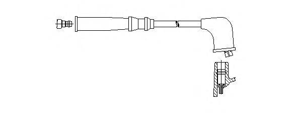 BREMI 70848 Провід запалювання