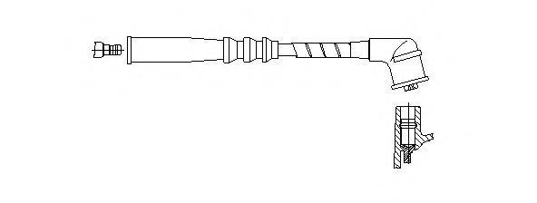 BREMI 709E35 Провід запалювання