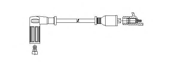 BREMI 72423 Провід запалювання