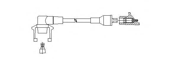 BREMI 76983 Провід запалювання