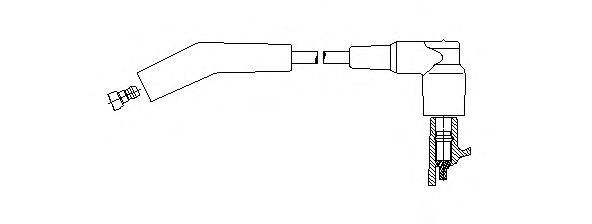 BREMI 8A1678 Провід запалювання