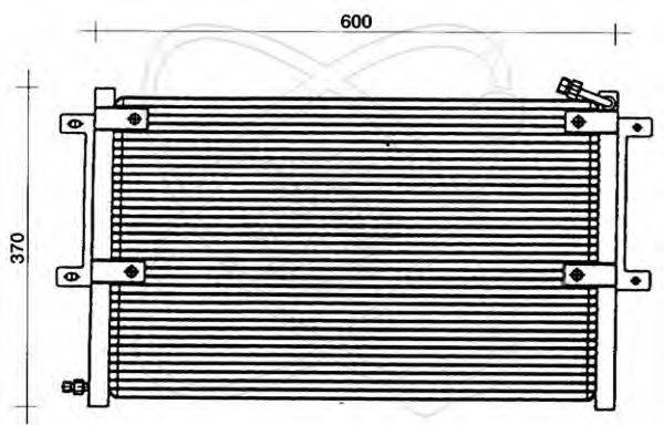 ELECTRO AUTO 30A0010 Конденсатор, кондиціонер