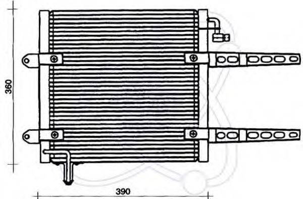 ELECTRO AUTO 30B0006 Конденсатор, кондиціонер