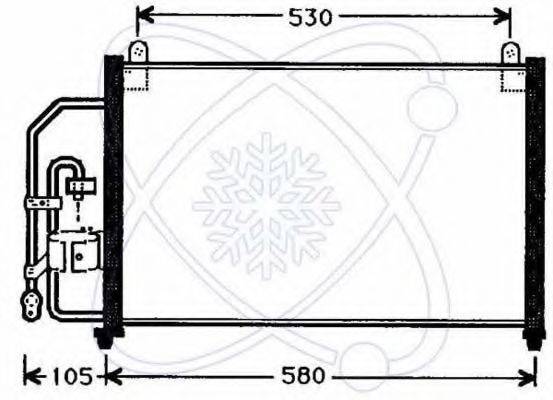 ELECTRO AUTO 30D0017 Конденсатор, кондиціонер